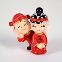 两小无猜小对摆件  新婚礼品甜蜜送礼家居摆件DY9224