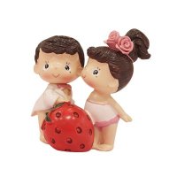 结婚礼品西式小姬草莓摆件时尚创意家居用品送礼结婚礼物DY9692