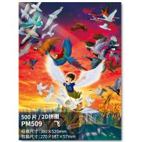 若态原创 500片平面拼图-飞  生日礼物创意礼物