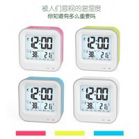 充电钟 聪明钟 光控感应闹钟 大字电子钟 温湿度计三用表