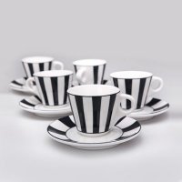 欧式陶瓷咖啡杯套装高档创意西式10件套陶瓷咖啡杯碟0094