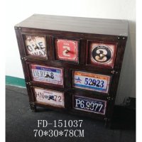 西式手工复古柜子家居摆设客厅卧室商铺装饰1037#