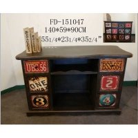 西式手工复古柜子家居摆设客厅卧室商铺装饰47#