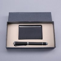笔+名片盒礼盒套装 时尚高档商务礼品个性定制实用节日礼品 TDL41