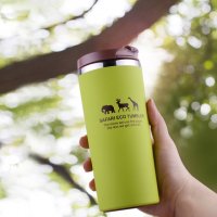 oneday正品动物守望杯双层仿烫咖啡杯创意办公水杯