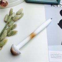 蘑菇 木制笔木雕笔圆珠笔