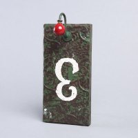 现代欧式创意红色陶瓷头挂钩 挂钩玄关客厅卧室挂钩饰品 11TG248WJC