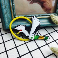 发饰高弹不伤发绳皮套发带头饰头绳发圈橡皮筋头花头圈女
