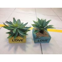 现代田园仿真植物绿色盆栽家居装饰