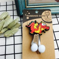 Q版龙 创意吸盘吸墙牙刷架