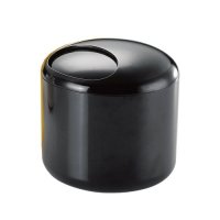 安雅正品实用车载杂物带盖多用桶 时尚创意旋转桌面收纳盒垃圾桶（下单备注颜色）