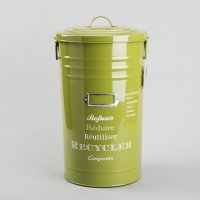 欧式简约铁制污衣桶 家居装饰收纳桶垃圾桶 T001