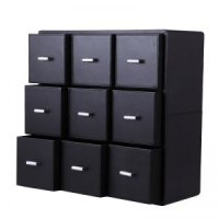 皮革储物抽屉柜落地柜文件柜多功能TX-075-76