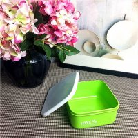 E-1234ECO 安全环保家居密封盒便携餐盒750ml绿色