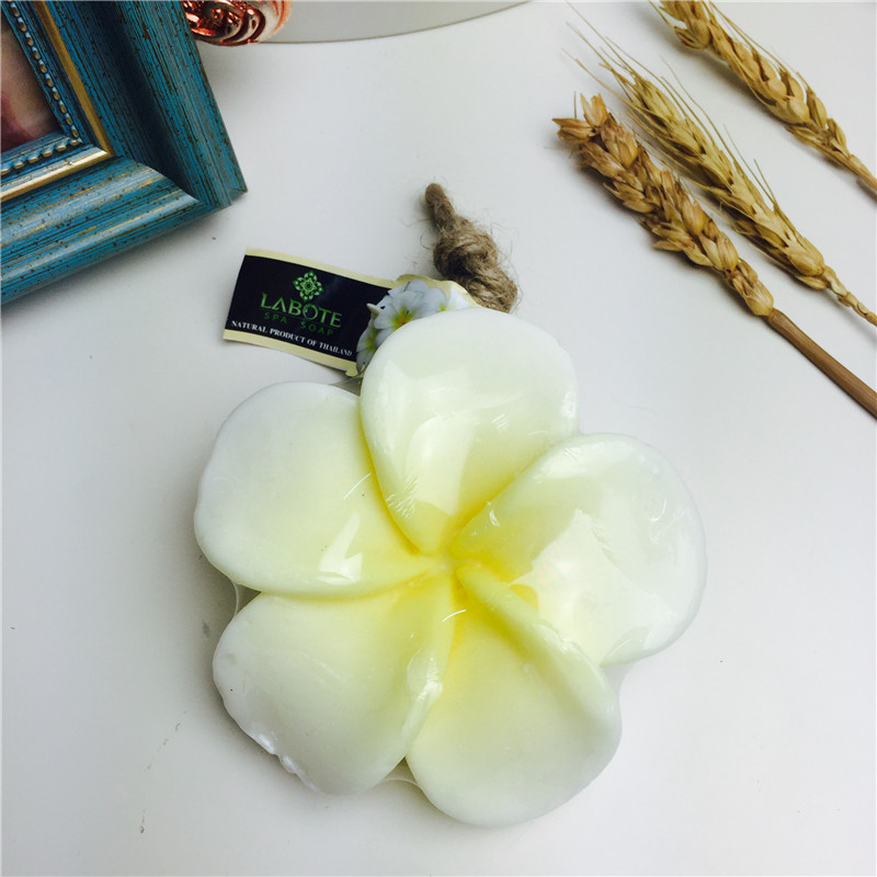 泰国进口手工白花精油皂 美白护肤 深层清洁 长效滋润3