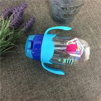 EGQ-420 简约安全环保儿童水壶水杯双柄矮水瓶吸管杯
