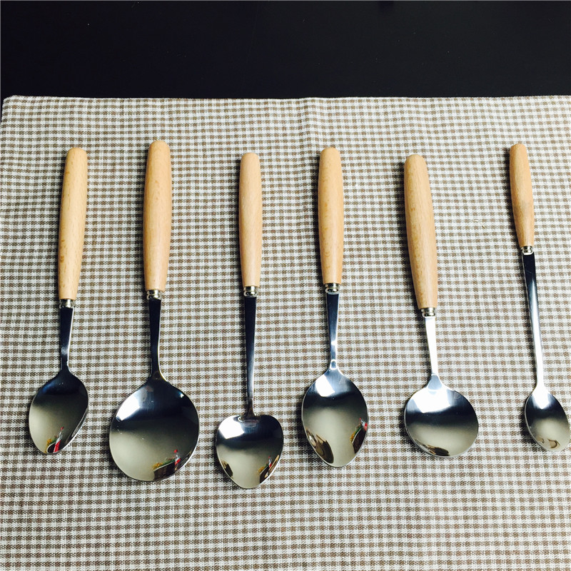 不锈钢便携式餐具创意勺子5