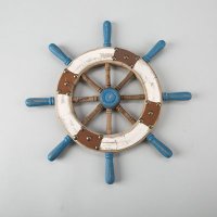 西式海洋木陀手装饰挂件客厅餐厅装饰摆件