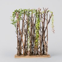 中式田园塑料绿叶条（水柳藤）仿真植物家居装饰