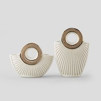 西式简约带钻包包陶瓷摆件客厅书房装饰