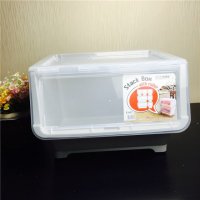 E-627 灰色家居塑料衣物收纳箱杂物箱储物箱置物箱
