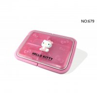 卡通水果饭便当盒微波炉分隔饭盒密封饭盒