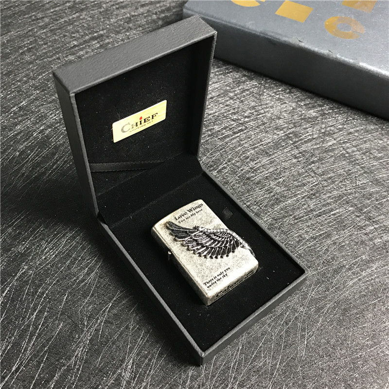 便携防风金属打火机小巧时尚创意打火机点烟器1
