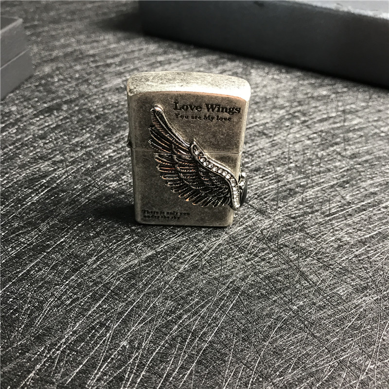 便携防风金属打火机小巧时尚创意打火机点烟器4