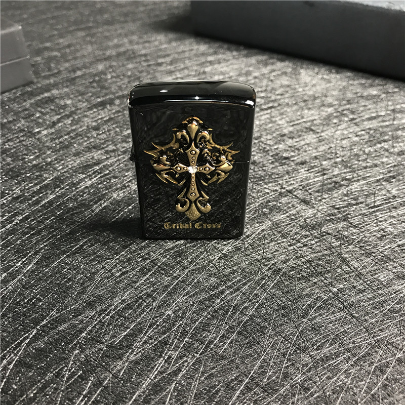 便携防风金属打火机小巧时尚创意打火机点烟器4