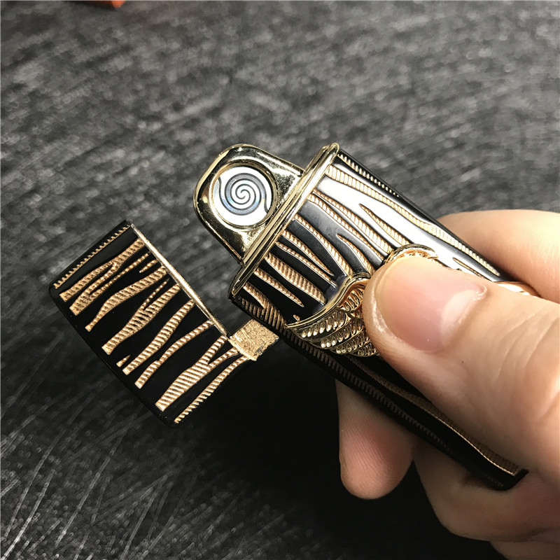 便携防风金属打火机时尚创意个性打火机点烟器4