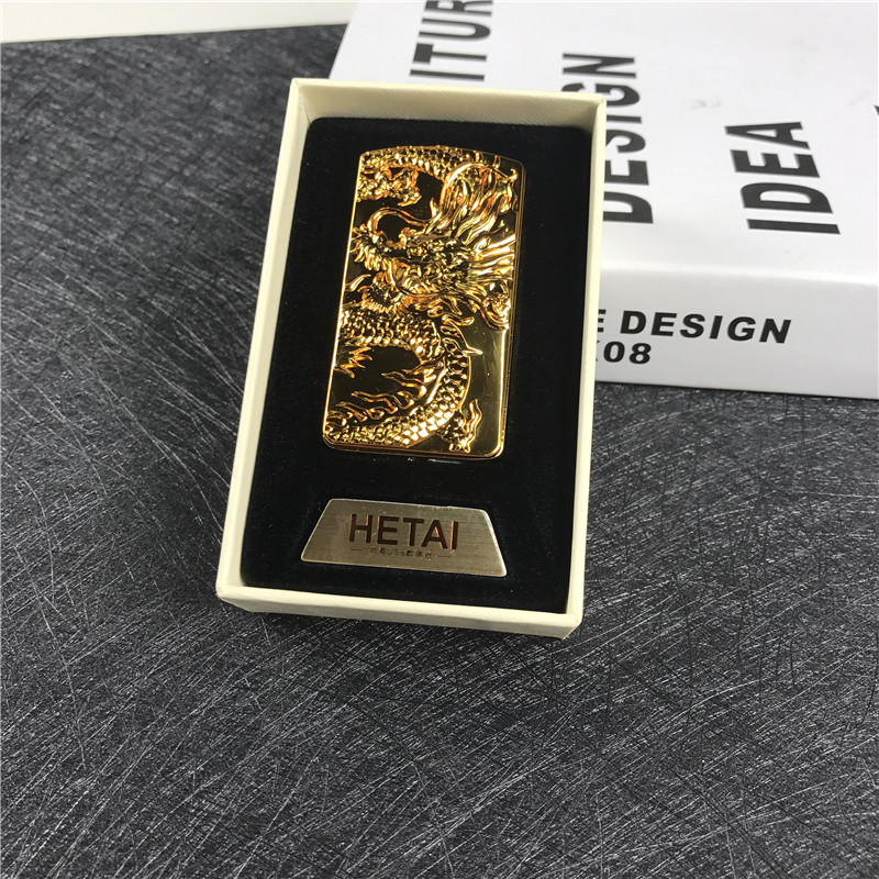 便携防风金属打火机时尚创意个性打火机点烟器1