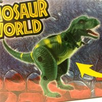 恐龙世界 霸王龙 儿童扭蛋积木创意迷你玩具