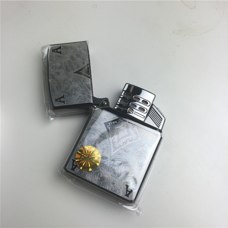 个性创意防风火机银色4