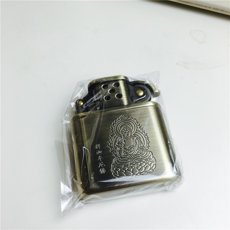 打火机防风创意超薄个性老式火机4