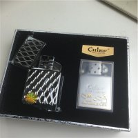 个性创意防风火机银色
