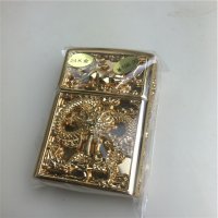 个性创意防风火机金色