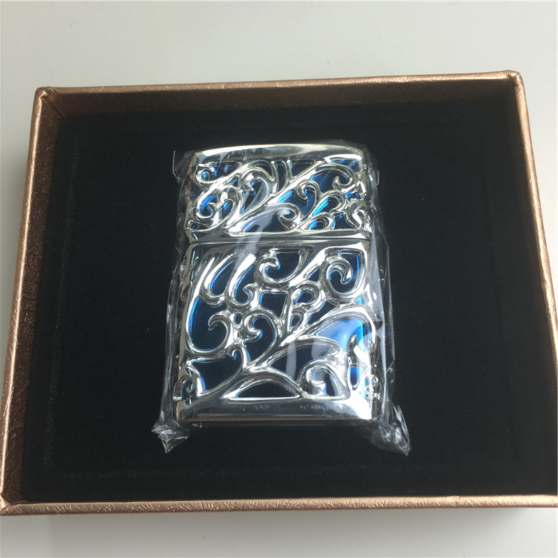 个性创意防风火机银色3