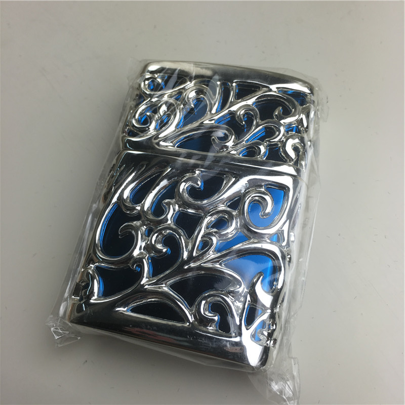 个性创意防风火机银色4