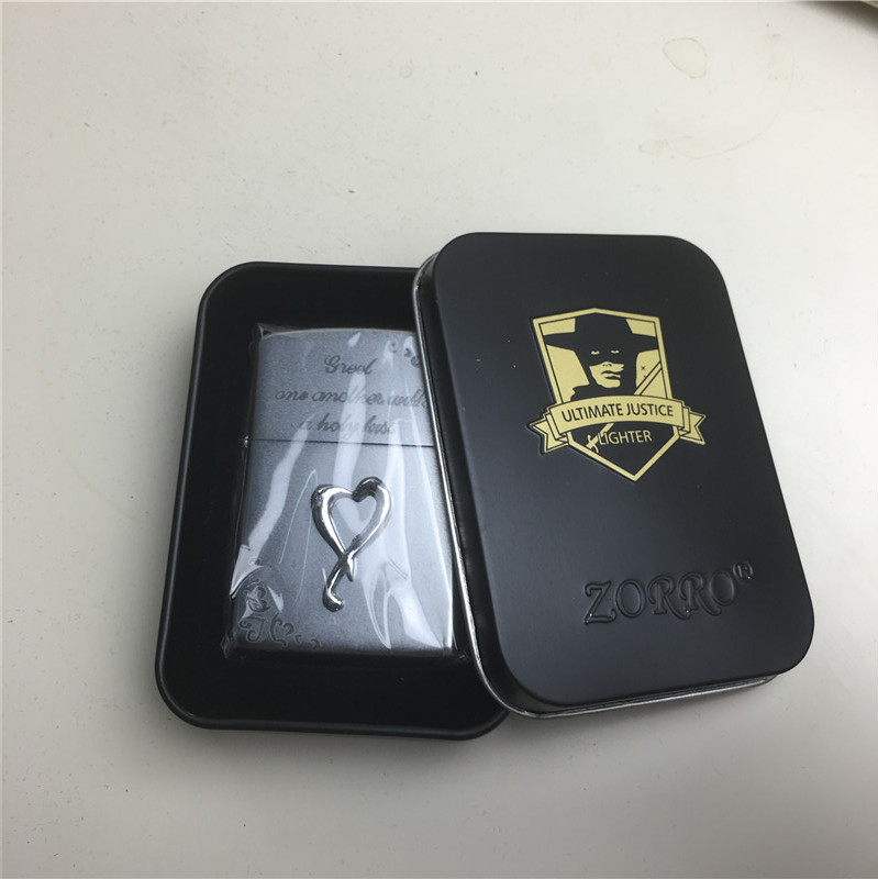个性创意防风火机银色4