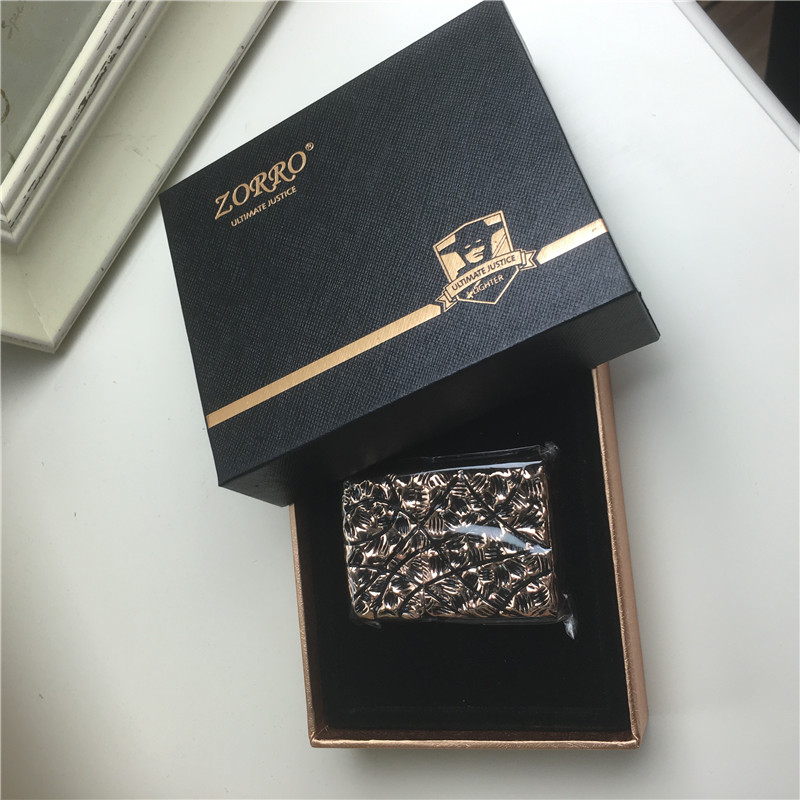 个性创意防风火机铜色2