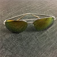 男女士太阳镜个性镜框 潮人多色大框镜时尚太阳眼镜装饰镜	黄色	不锈钢