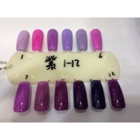 紫色系列芭比胶