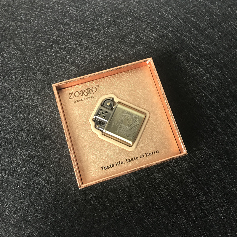 个性创意防风火机金色1
