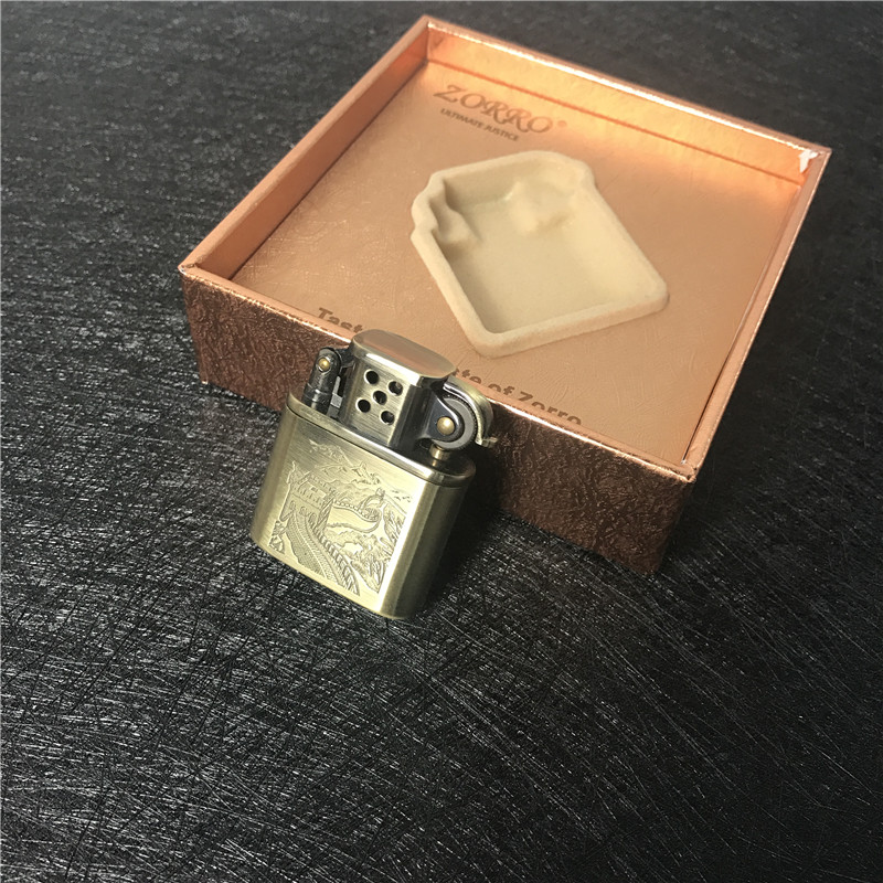 个性创意防风火机金色2