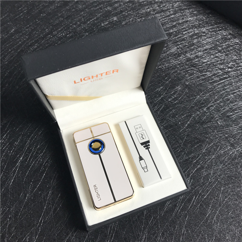 个性创意防风火机白色1