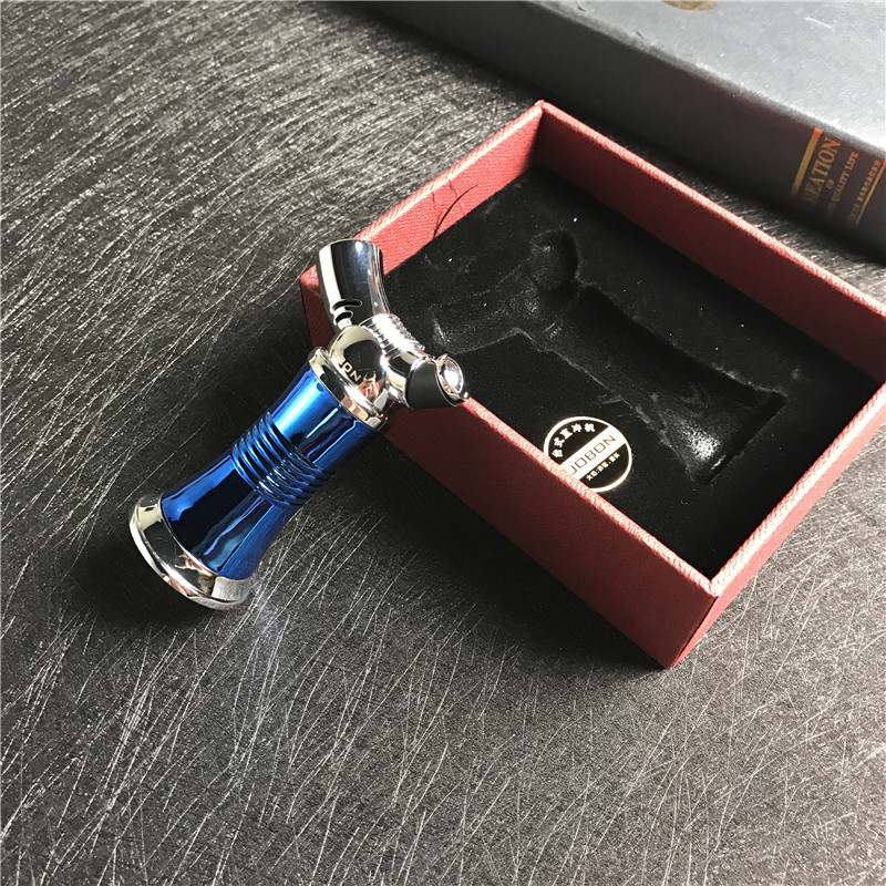 个性创意防风火机蓝色2