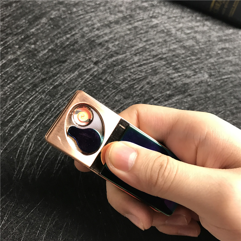 个性创意防风火机紫色4