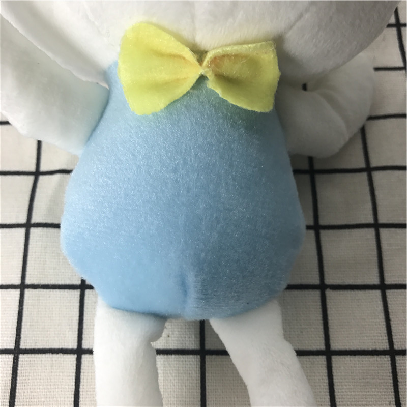 白色蓝色衣小白兔	PP棉 抱枕毛绒玩具送女友生儿童婚庆礼物3