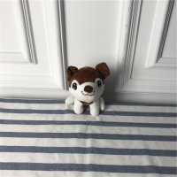 褐色小狗 	PP棉 抱枕毛绒玩具送女友生儿童婚庆礼物