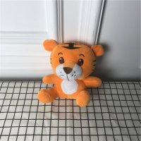 橙色小虎 	PP棉 抱枕毛绒玩具送女友生儿童婚庆礼物